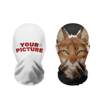 Cagoule personnalisée Logo personnalisé Anime Animal Prints Knit Camo Ski Masks Balaclava pour le cyclisme