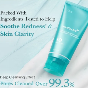 medicube Limpiador Facial en Espuma de Limpieza Profunda con Ácido Azelaico y Niacinamida 120g Limpiador Coreano Transformador con Ácido Azelaico y Niacinamida de Acción Suave - Product Image 3