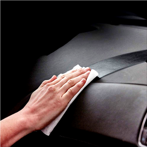 Nhà máy tùy chỉnh không dệt 25-100gsm 17*20cm dùng một lần thơm/không mùi vệ sinh nội thất xe ướt khăn lau - Product Image 4