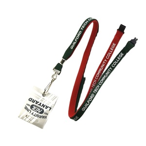 Artigifts Factory Promotional Gifts Bulk Nylon Blank Id Card Holder Pvc Lanyard Printed Custom Logo Polyester Tube Lanyard Nurse