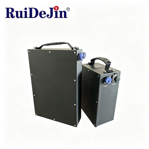 แบตเตอรี่ลิเธียม 60V แบบถอดเปลี่ยนได้สำหรับงานอุตสาหกรรม พร้อมระบบจัดการแบตเตอรี่อัจฉริยะ (BMS) ป้องกันการสั่นสะเทือน เหมาะสำหรับหุ่นยนต์ตรวจสอบน้ำมันและก๊าซอุตสาหกรรมกลางแจ้ง - Product Image 2