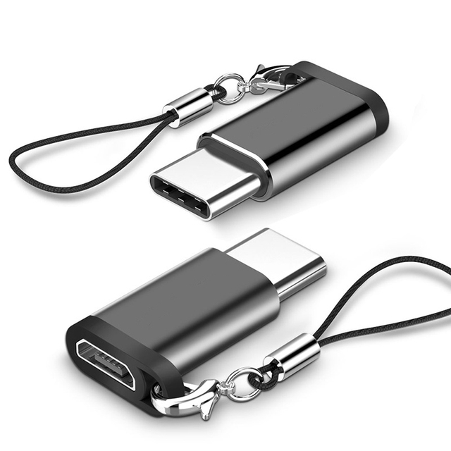 USB Type-C to Micro USB Adapter Male to Female Type C OTG Converter Cable for Macbook Samsung Charger Data Cable USB C OTG Cable