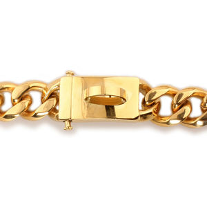 Big Dog Chain <span class=keywords><strong>Collar</strong></span> mit Schnalle Strong Heavy Duty 19MM Dickes breites Edelstahl Metall <span class=keywords><strong>Gold</strong></span> Cuban Link Chain <span class=keywords><strong>Collar</strong></span> - Product Image 6