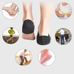 Cuscinetti <span class=keywords><strong>in</strong></span> Gel di <span class=keywords><strong>Silicone</strong></span> <span class=keywords><strong>per</strong></span> Tallone, Assorbimento degli Urti, Protezione <span class=keywords><strong>per</strong></span> Fascite Plantare e Speroni, Inserti Idratanti <span class=keywords><strong>per</strong></span> la Cura dei Piedi - Product Image 3