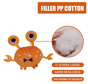 Süper yumuşak peluş yengeç ve istakoz köpek Bite dayanıklı doğum günü stres giderici için PP pamuk dolum ile interaktif sıkmak oyuncak - Product Image 4
