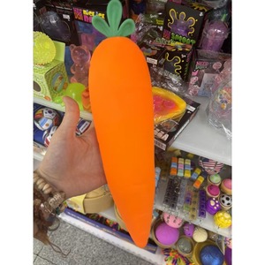 Juguete Blandito de Zanahoria Jumbo JN, de TPR, de Subida Lenta, Suave, Kawaii, Antiestrés, Sensorial, Regalo para Niños - Product Image 2