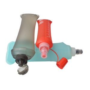 กระติกน้ำวิ่งเทรล500มล.,ขวดน้ำแบบนิ่มพับได้กระติกน้ำพร้อมวาล์วกัดอาหารแบบใหม่ - Product Image 3