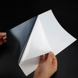 Giấy dán decal in phun khổ A3 A4, bề mặt mờ bóng, có lớp nền nhựa trong suốt dùng cho máy in phun. - Product Image 3