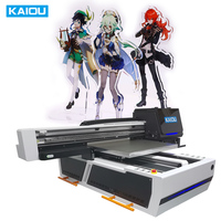 Caméra visuelle Positionnement Ccd Mise au point automatique Système de vision Imprimante UV en ligne 6090 Machine d'impression grand Format