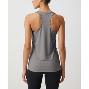 Womens Racer Back Tank <b>Tops</b> Regular Length Quick Dry Spandex Polyester Athletic Wear Multi Pack - Product Image 4