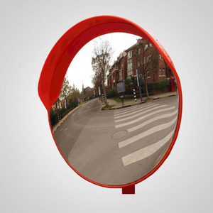 Espejo Convexo de Seguridad Vial Ileritraffic TGA120 de 120 cm con Acrílico de 2 mm y Soporte de PP, Antirreflejos, Reduce Puntos Ciegos - Product Image 2