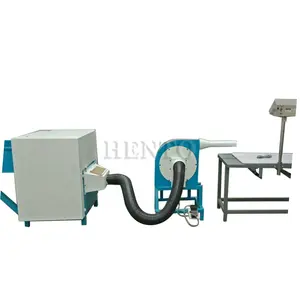 Electric Pillow Filling Fiber Machine / Shredded Foam Pillow Filling Machine / Automatic Pillow Filling Machine