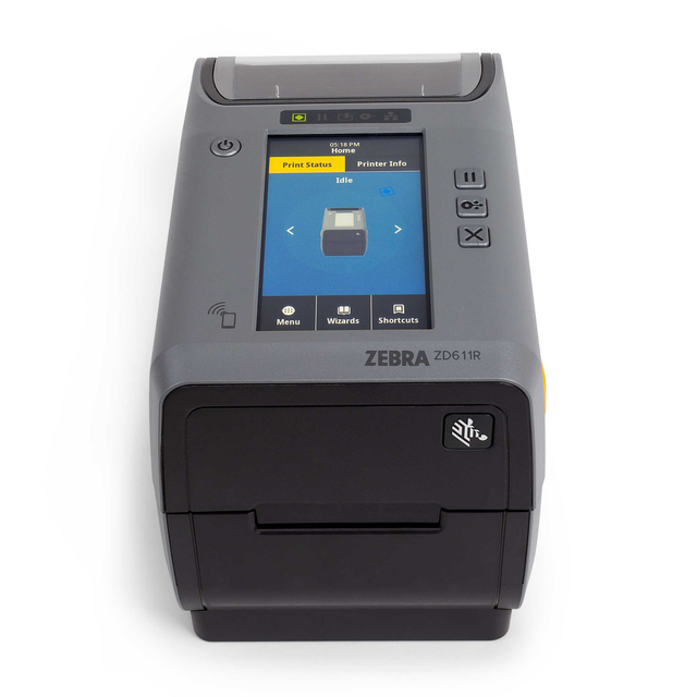 Zebra ZD611 2-Inch Compact Direct Thermal Label Printer Desktop RFID UHF Label Barcode Printer with Sealed Key Usage