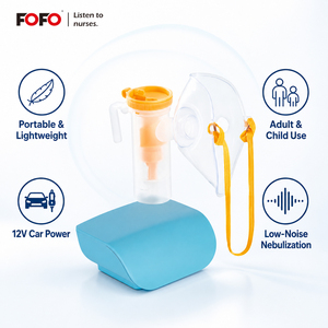 Nebulizador Compresor Portátil de 12V DC <span class=keywords><strong>para</strong></span> Alivio del Asma y EPOC, <span class=keywords><strong>para</strong></span> Uso en Casa, Auto y Viajes, con Máscaras <span class=keywords><strong>para</strong></span> Adultos y Niños - Product Image 3