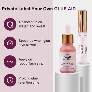 Aiuto professionale per la colla per ciglia con accelerante per la velocità della colla per ciglia per risolvere il problema dell'umidità - Product Image 5