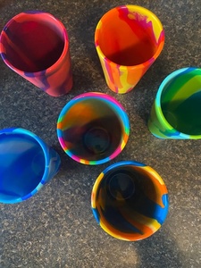 Kırılmaz silikon Tumbler silikon kap Vasos De Silicona şarap bira içme fincan açık havada silikon kahve fincanları - Product Image 4