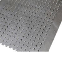 Maille métallique perforée en acier inoxydable de haute précision, taille de trou personnalisée, résistante à la corrosion, pour la filtration de la construction industrielle