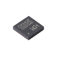 Convertisseur USB vers UART CH342F double USB, puce de contrôleur d'interface série USB 2.0 QFN-24 4x4mm 3 Mbps
