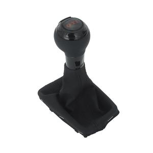 Poignée de levier de vitesses en cuir pour Volkswagen Golf 7 GTI, ergonomique, transmission manuelle, pièce de rechange - Product Image 1