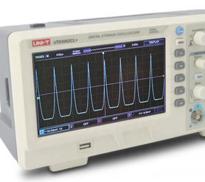 Oscilloscope numérique UNI-T UTD2052CEX+ 50 MHz 2 canaux avec fréquence d'échantillonnage de 1 GSa/s, résolution 8 bits, garantie 1 an - Product Image 3