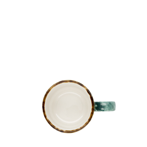 Tazza in Ceramica Turchese Luna 32cl, Mug Impilabile Altezza 10cm - Product Image 2