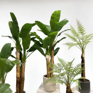 <span class=keywords><strong>Prix</strong></span> de gros : Palmier <span class=keywords><strong>bananier</strong></span> artificiel résistant aux UV en pot décoratif, plante artificielle à faible entretien pour intérieur et extérieur - Product Image 4