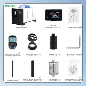 12V 24V 220V Portable Diesel Air Heater with LCD <strong>Monitor</strong> Remote Control 8KW Diesel Heaters for Campers Car RV Trailer - Product Image 5