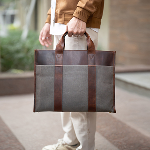 Direct Factory Supply Genuine Leather Laptop Bag for Business Meetings Office Work and Professional Everyday Available For Sale - Product Image 1