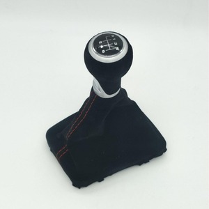 Funda Protectora de Palanca de Cambios de PU Negra para Audi A3, para Transmisión Manual - Product Image 3