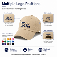 Casquette de baseball personnalisée en coton avec broderie plate, casquette de papa, logo, pour sports de plein air, uniforme d'entreprise, promotionnelle, fournisseur en gros