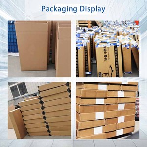 مستودع وسط صامت دفع سعة 400 كجم منصة بلاستيكية زرقاء * من عربة البضائع - Product Image 6