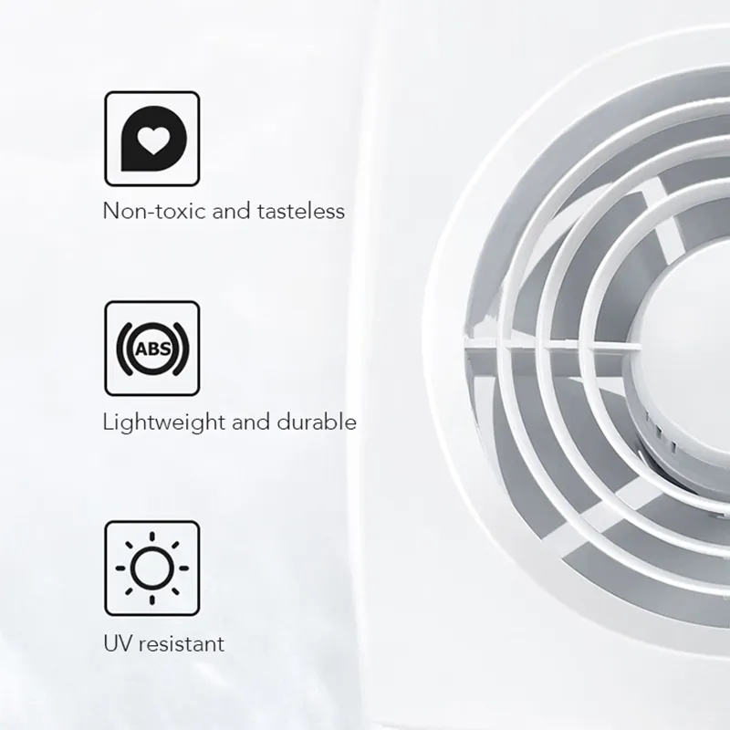 Hon & Guan piccolo ventilatore da bagno scarico ventilatore d'aria ptc riscaldatore da bagno sfiato da tetto per aspiratore da bagno