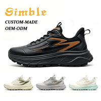 Chaussures de sport décontractées tendance pour hommes, personnalisées OEM, style confortable à lacets pour la marche en extérieur