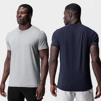Chemises de sport pour la course à pied avec logo personnalisé, haut de sport pour hommes, t-shirt de sport de qualité, t-shirt sportif à manches courtes pour hommes