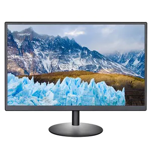 Wall Mount 19.5 inch máy tính Màn hình rộng hiển thị LED Monitor 19.5 inch máy tính để bàn Màn hình máy tính với VGA hdmied âm thanh 220V AC