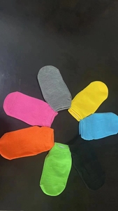 Chaussettes de yoga antidérapantes en coton pour enfants et adultes, chaussettes de sport athlétiques, chaussettes personnalisées antidérapantes en caoutchouc pour <span class=keywords><strong>trampoline</strong></span>, tailles S/M/L - Product Image 3