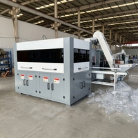Machine de soufflage de bouteilles PET entièrement automatique contrôlée par PLC, directement de l'usine, pour la production de boissons et d'eau