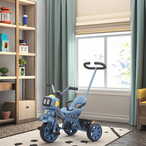 <span class=keywords><strong>Triciclo</strong></span> Plegable para Niños Bebés de 3 <span class=keywords><strong>Ruedas</strong></span> con Mango Desmontable, <span class=keywords><strong>Triciclo</strong></span> para Niños, Andador para Bebés - Product Image 5
