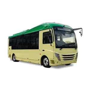 自動LPG高速都市バス7.5m 20席高級電気ミニバス中国製新品