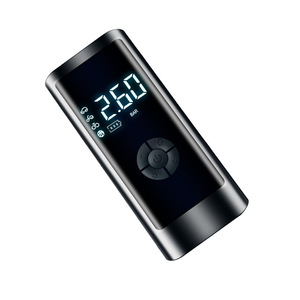 Inflador de neumáticos eléctrico portátil inalámbrico con pantalla digital para automóviles y motocicletas, alimentado por USB - Product Image 1