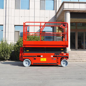 Gunting swadorong, kualitas tinggi 14m <span class=keywords><strong>platform</strong></span> angkat gunting naik <span class=keywords><strong>platform</strong></span> untuk ruang kecil banyak - Product Image 4