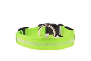 Collar luminoso de seguridad para perros, luminosos, impermeables, con luz intermitente, para la noche - Product Image 3