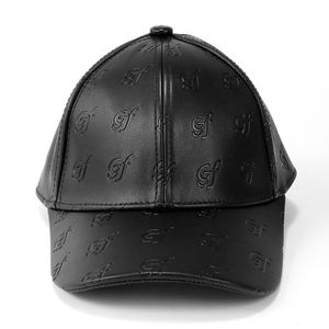 Gorras de béisbol de cuero personalizadas, gorras de béisbol con logotipo impreso al aire libre con estilo, sombreros de diseñador de lujo para hombres y mujeres/ - Product Image 3