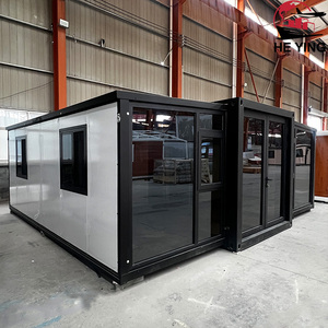 Casa prefabbricata di 20 piedi 2 camere da letto casa espandibile su misura contenitore pieghevole prefabbricato di lusso Livingcontainer <span class=keywords><strong>case</strong></span> <span class=keywords><strong>in</strong></span> <span class=keywords><strong>vendita</strong></span> - Product Image 2