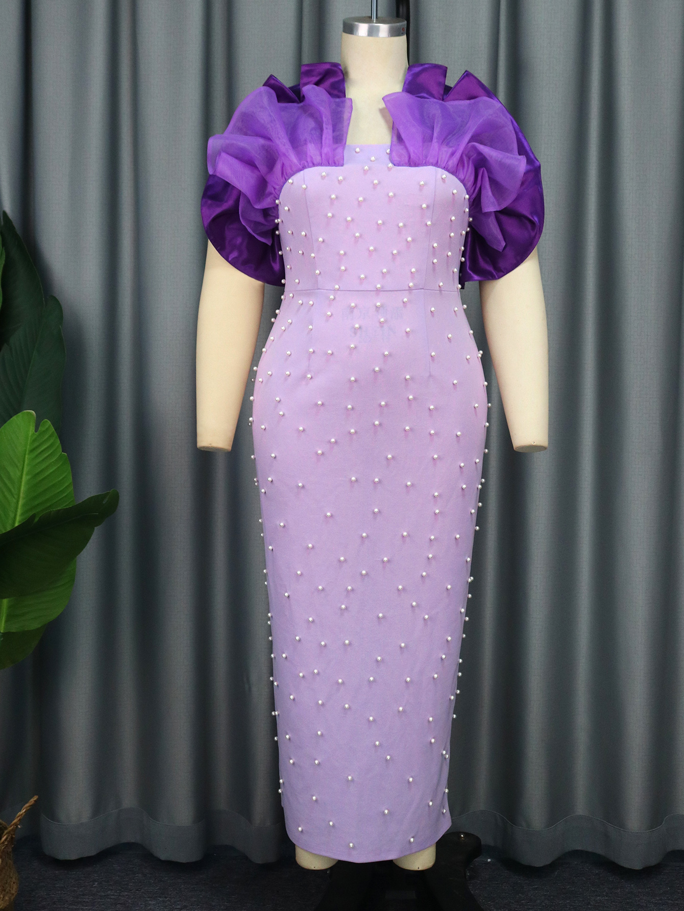 Robe D'été à Bretelles Violette Max Et Cleo Taille 2 - En Polyester/spandex, Idéale Plage
