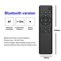 Smart TV M5 — boîtier décodeur universel, avec télécommande bluetooth, Mini-clavier sans fil, pour X96Q pro H96 Max V11, boîtier TV