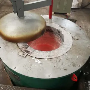 Forno de fusão de cadinho de grafite para venda, forno de fusão de cobre, latão e alumínio, fabricado na China