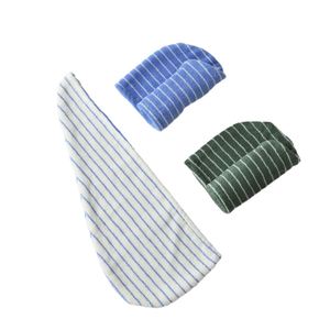 Nuevo Gorro Absorbente de Algodón Puro con Rayas Finas y Estilo Sencillo Teñido con Hilo para Secar el Cabello 2026 - Product Image 4