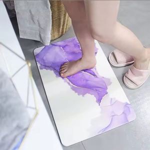 Tapis de séchage rapide en pierre de diatomite colorée pour salle de bain et comptoir de cuisine - Product Image 6