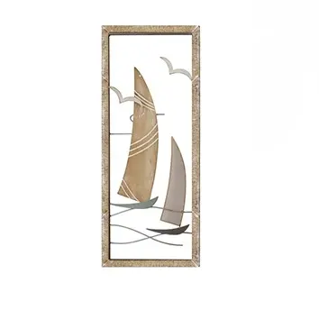 Metal Wall Art Navios Vela Parede De Ferro Imagem Barcos À Vela Decoração Casa